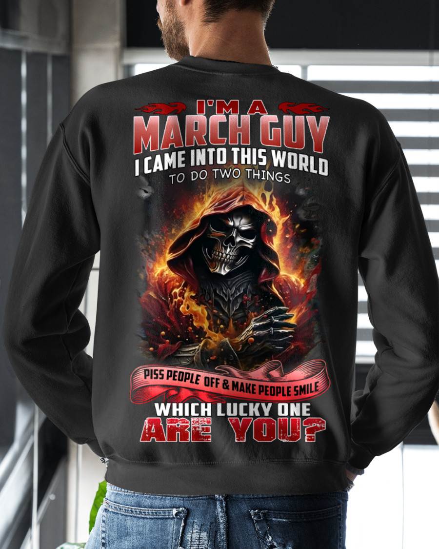 MARCH, WHICH LUCKY ONE ARE YOU? – SNOW MALE03 (SKU26T-01110-03)