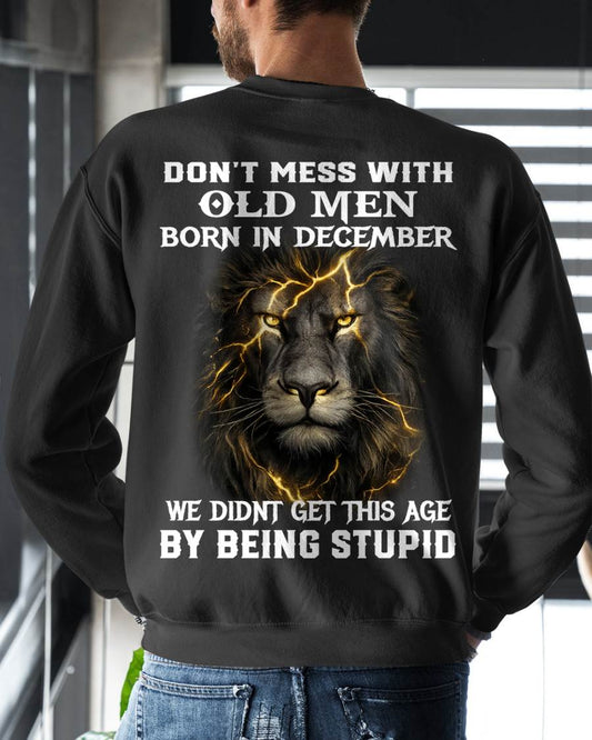 DECEMBER SHIRT, DON’T MESS WITH OLD MEN - SNOW MALE12 (SKU2604-309-12)