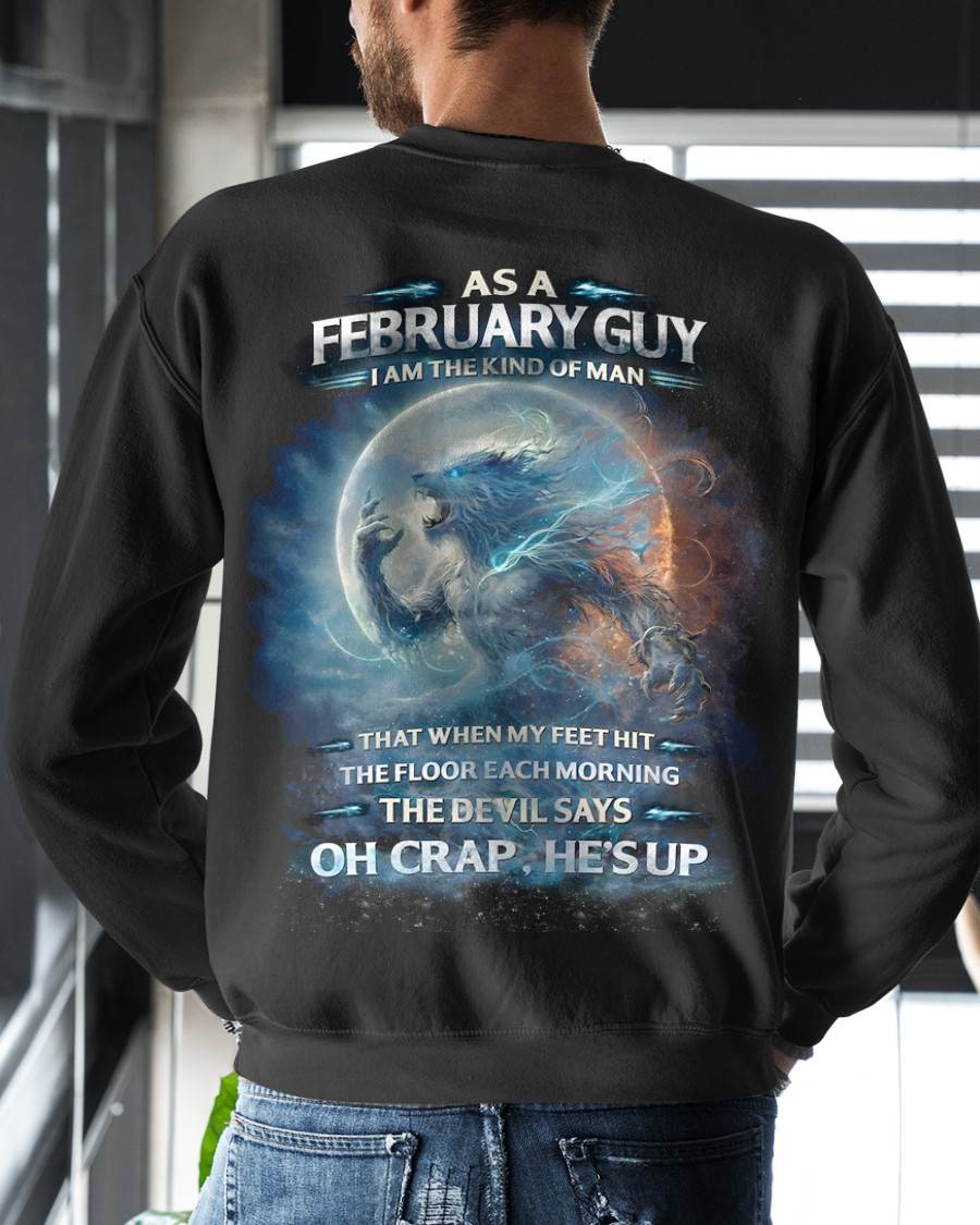 FEBRUARY, THE DEVIL SAYS OH CRAP, HE’S UP – SNOW MALE02 (SKU26T-01104-02)