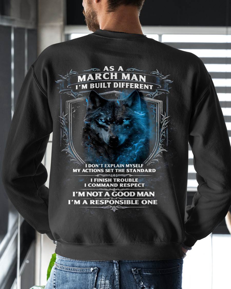 MARCH, I’M NOT A GOOD MAN I’M A RESPONSIBLE ONE – SNOW MALE03 (SKU12-301-03)