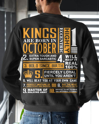 OCTOBER, KINGS ARE BORN IN OCTOBER – SNOW MALE10 (SKU2602-51-10)