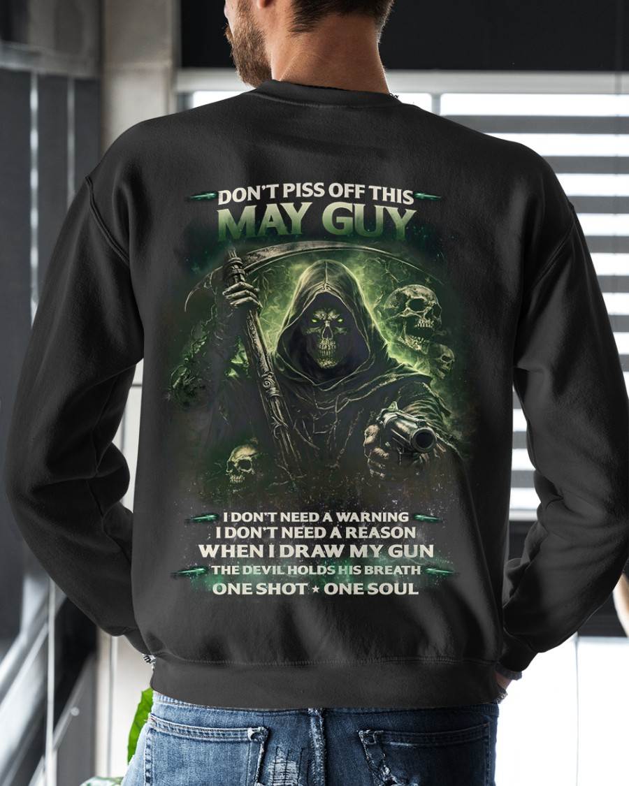 MAY, I DON'T NEED A WARNING I DON'T NEED A REASON - SNOW MALE05 (SKU2602-130-05)