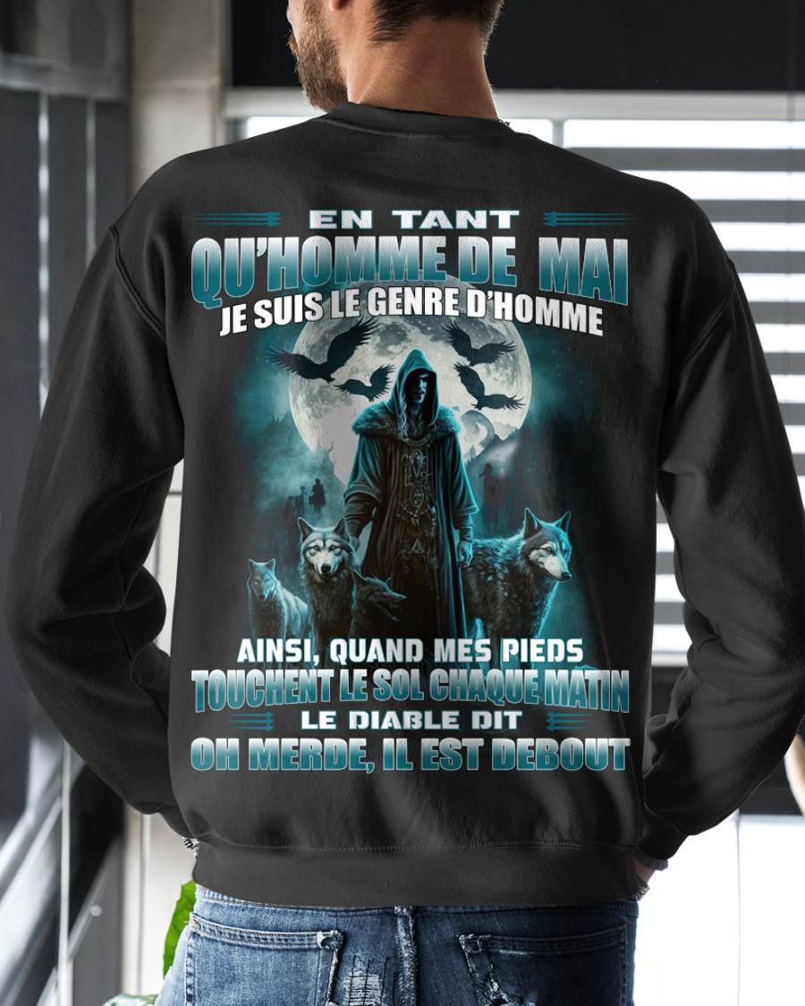 MAI, LE DIABLE DIT OH MERDE, IL EST DEBOUT – SNOW MALE05 (SKU26T-01185-05)