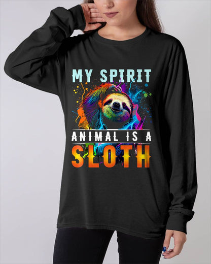 My Spirit Animal is A Sloth T-Shirt Funny Sloths T-Shirt