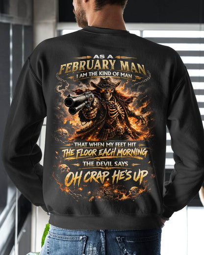 FEBRUARY. THE DEVIL SAYS OH CRAP. HE’S UP - SNOW MALE02 (SKU2602-195-02)