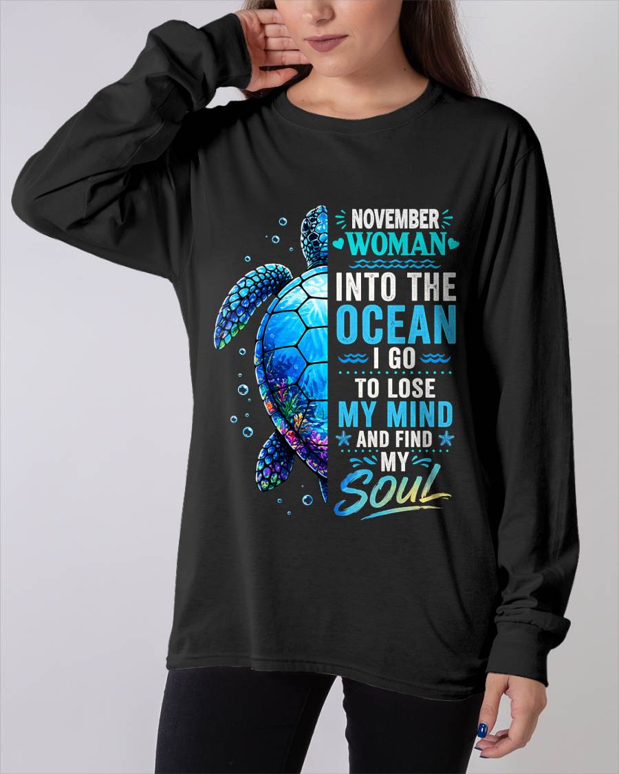 NOVEMBER SHIRT, I GO TO LOSE MY MIND AND FIND MY SOUL - SNOW11 (SKU2604-28-11)