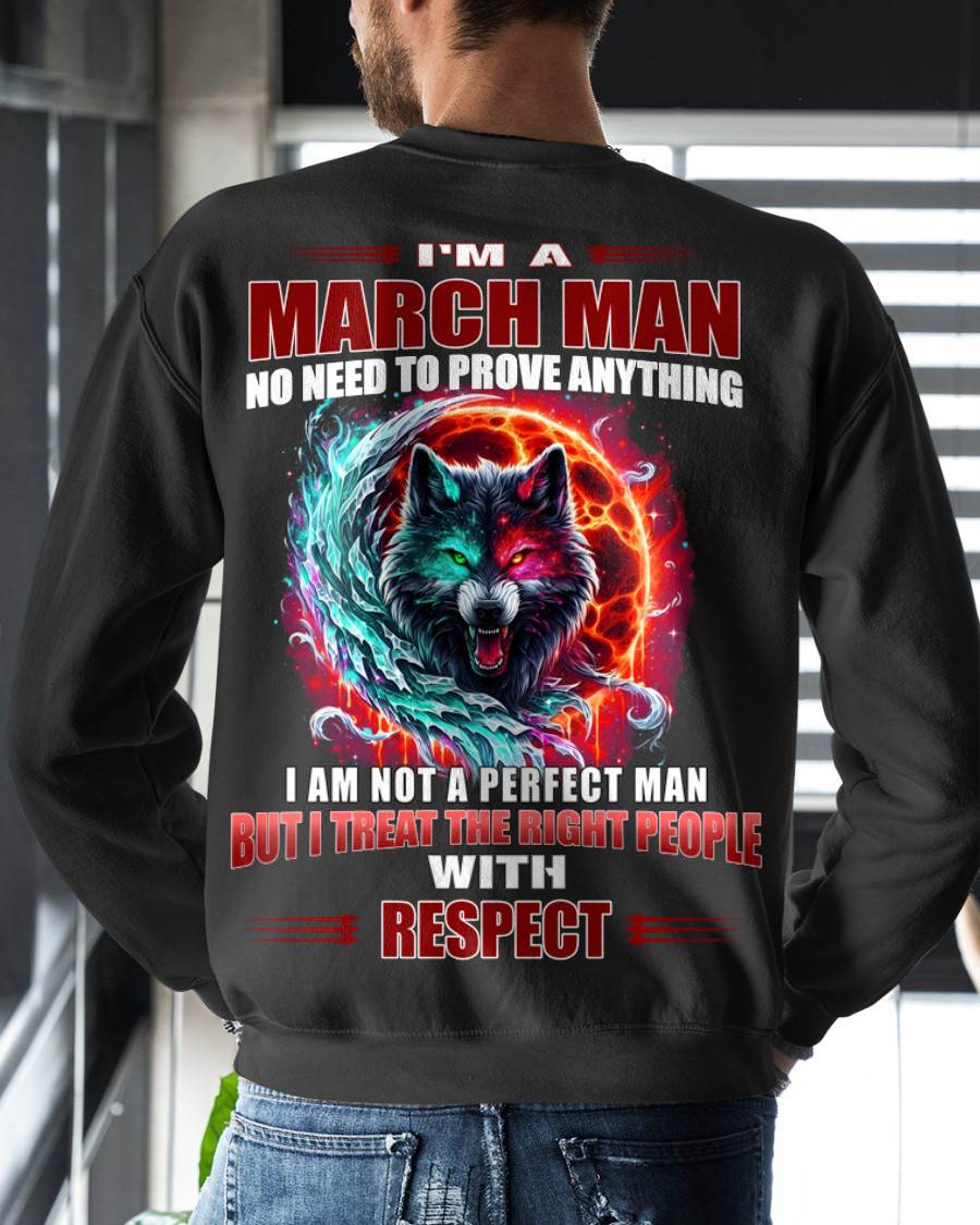 MARCH, I AM NOT A PERFECT MAN – SNOW MALE03 (SKU26T-01-50-03)