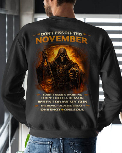NOVEMBER DON’T PISS OFF THIS NOVEMBER GUY – SNOW MALE11 (SKU2602-160-11)