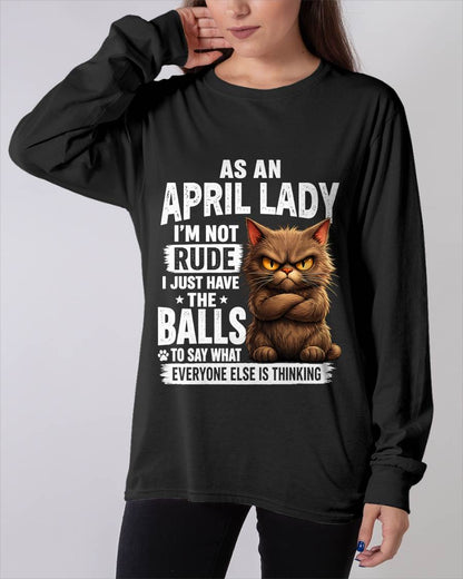 APRIL SHIRT, SAY WHAT EVERYONE ELSE IS THINKING - SNOW04 (SKU2604-273-04)