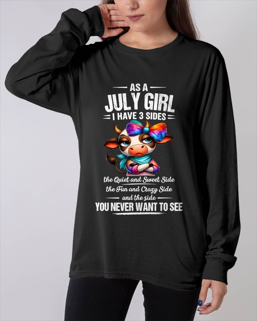 JULY SHIRT, I HAVE 3 SIDES - SNOW07 (SKU2605-103-07)