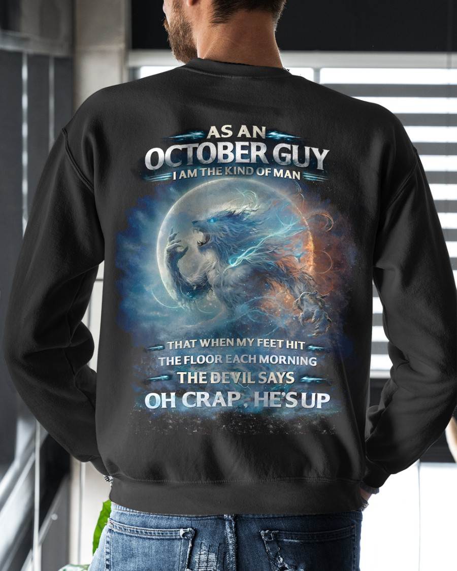 OCTOBER, THE DEVIL SAYS OH CRAP, HE’S UP – SNOW MALE10 (SKU26T-01104-10)