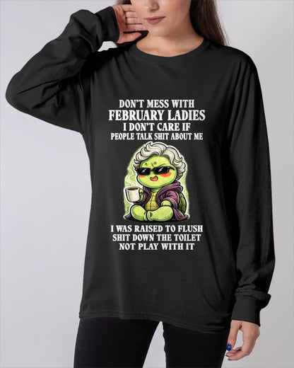 FEBRUARY SHIRT, I DON’T CARE IF PEOPLE TALK SHIT ABOUT ME - SNOW02 (SKU2604-265-02)
