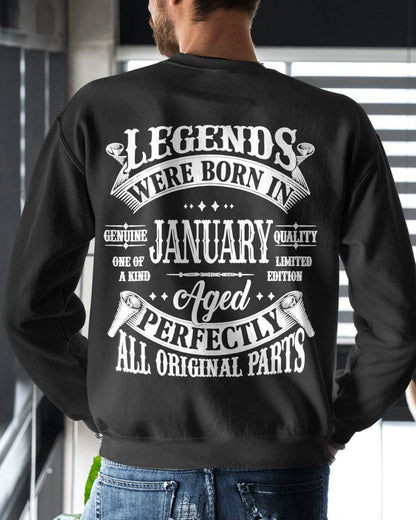 JANUARY, LEGENDS WERE BORN IN JANUARY-SNOW MALE01 (SKU08-37-01)