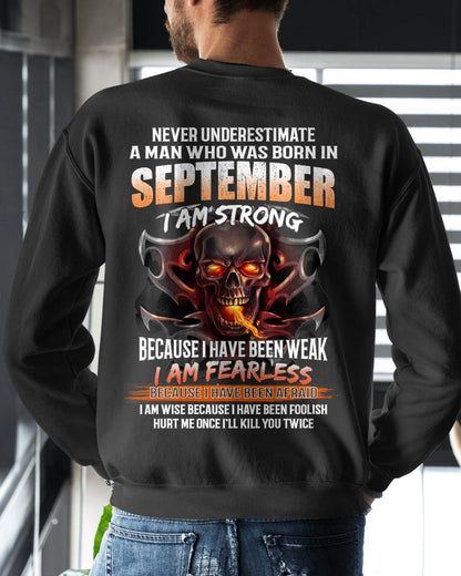 SEPTEMBER SHIRT, I AM FEARLESS – SNOW MALE09 (SKU2602-173-09)