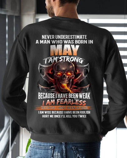 MAY SHIRT, I AM FEARLESS – SNOW MALE05 (SKU2602-173-05)