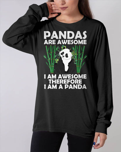 Funny Panda Design for Men Women Boys Girls Panda Bear Lover T-Shirt