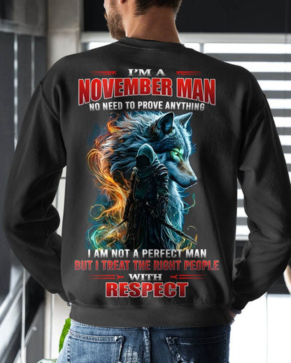 NOVEMBER, I’M A NOVEMBER MAN NO NEED TO PROVE ANYTHING - SNOW MALE11 (SKU26T-01-67-11)