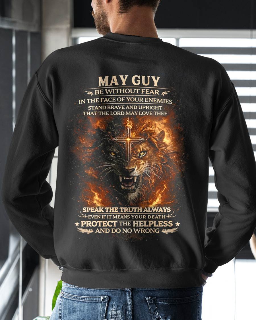 MAY, STAND BRAVE AND UPRIGHT - SNOW MALE05 (SKU2603-09-05)