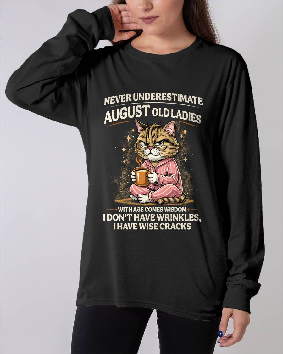 AUGUST SHIRT, With age comes wisdom - FMA SNOW08 (SKU2604-99-08)