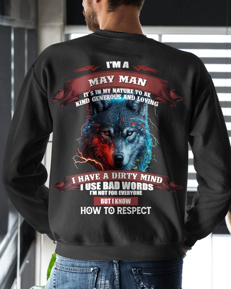 APRIL, IT’S IN MY NATURE TO BE KIND GENEROUS AND LOVING-SNOW MALE04 (SKU12-162-04) (Copy)