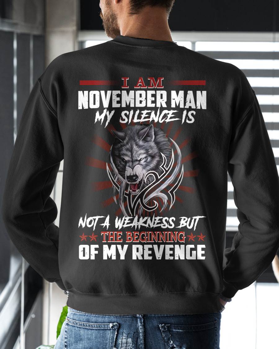 NOVEMBER, MY SILENCE IS NOT A WEAKNESS SNOW MALE11 (SKU26T-01158-11)