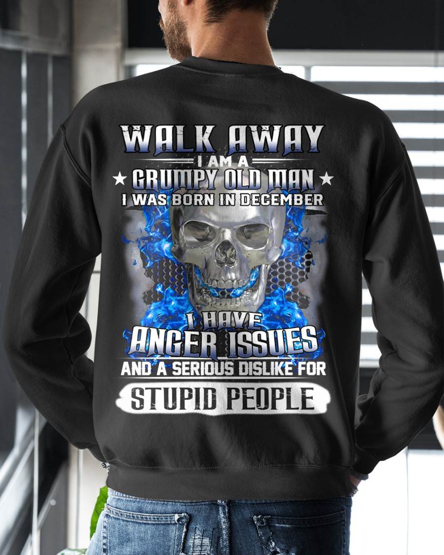 DECEMBER, I AM A GRUMPY OLD MAN – SNOW MALE12 (SKU26T-01187-12)