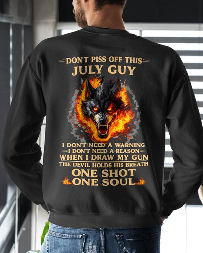JULY SHIRT, I DON’T NEED A WARNING - SNOWMALE07 (SKU2604-120-07)