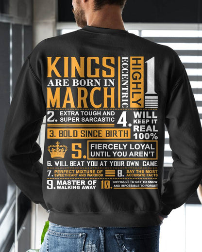 MARCH, KINGS ARE BORN IN MARCH – SNOW MALE03 (SKU2602-51-03)
