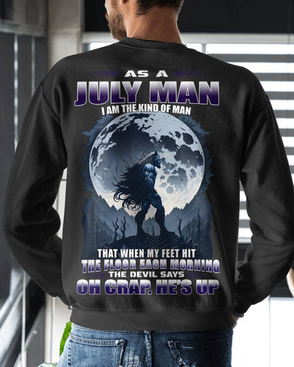 JULY, THE DEVIL SAYS OH CRAP, HE’S UP-SNOW MALE07 (SKU26T-01-56-07)