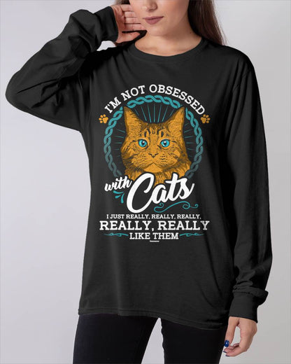 I'm Not Obsessed With Cats Kitten T-shirt