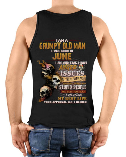 JUNE, I AM A GRUMPY OLD MAN-SNOW MALE06 (SKU08-67-06)