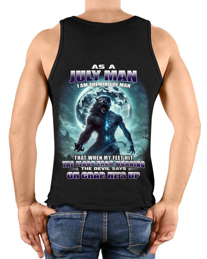 JULY SHIRT, OH CRAP HE'S UP - MAN SNOW07 (SKU2604-96-07)