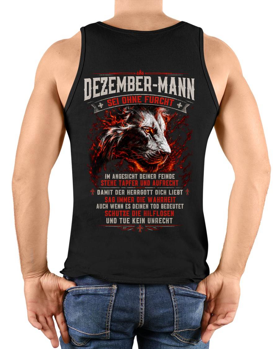 DEZEMBER, SEI OHNE FURCHT IM ANGESICHT DEINER FEINDE - SNOW GER12 (SKU2605-362-12)