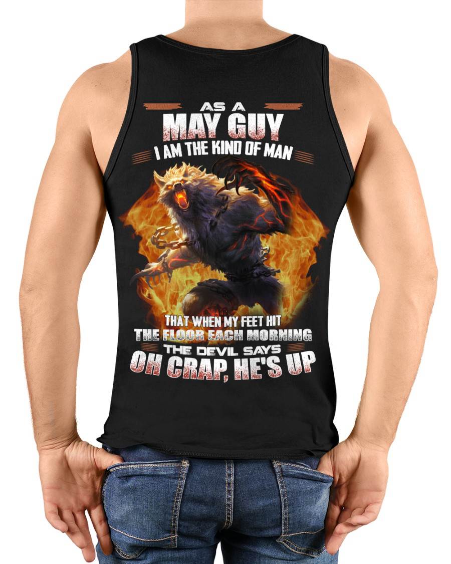 MAY, MY FEET HIT THE FLOOR EACH MORNING-SNOW MALE05 (SKU26T-01-13-05)