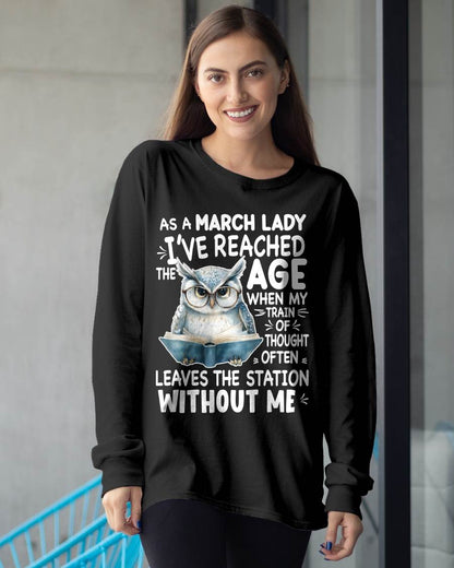 MARCH SHIRT, LEAVES THE STATION WITHOUT ME - SNOW03 (SKU2603-101-03)