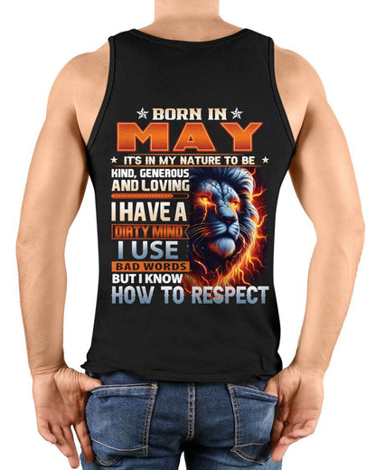 MAY, I KNOW HOW TO RESPECT – SNOW MALE05 (SKU08-84-05)