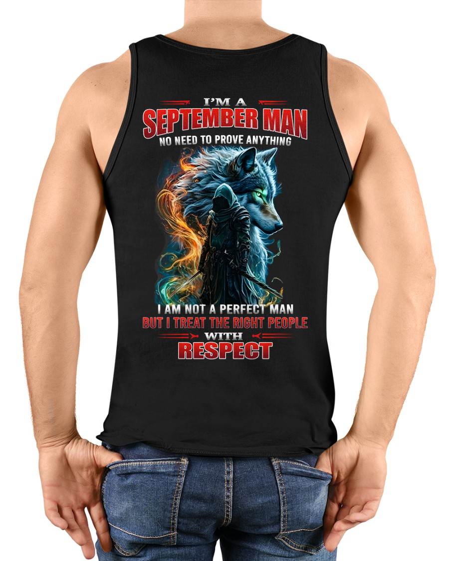 SEPTEMBER, I’M A SEPTEMBER MAN NO NEED TO PROVE ANYTHING - SNOW MALE09 (SKU26T-01-67-09)