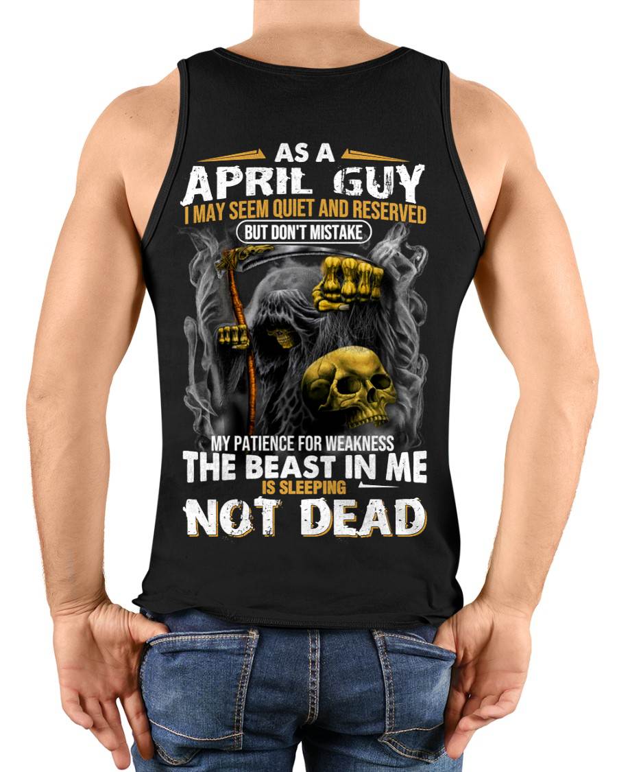 APRIL, I MAY SEEM QUIET AND RESERVED BUT DON’T MISTAKE – SNOW MALE04 (SKU08-82-04)