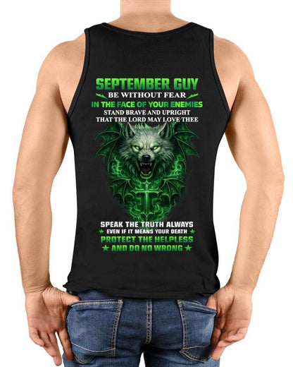 SEPTEMBER, STAND BRAVE AND UPRIGHT – SNOW MALE09 (SKU2602-105-09)