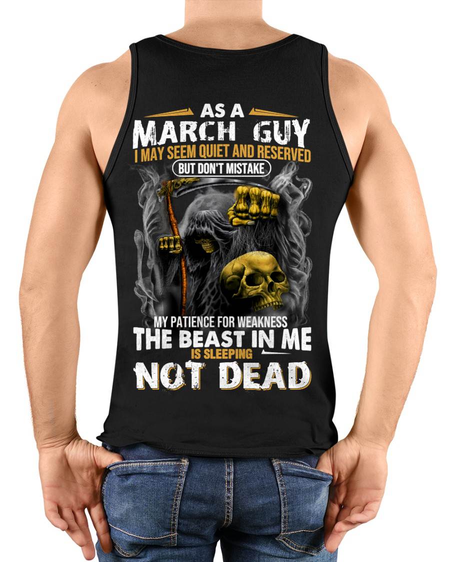 MARCH, I MAY SEEM QUIET AND RESERVED BUT DON’T MISTAKE – SNOW MALE03 (SKU08-82-03)