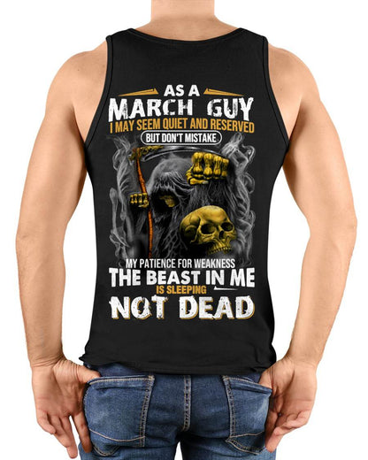 MARCH, I MAY SEEM QUIET AND RESERVED BUT DON’T MISTAKE – SNOW MALE03 (SKU08-82-03)