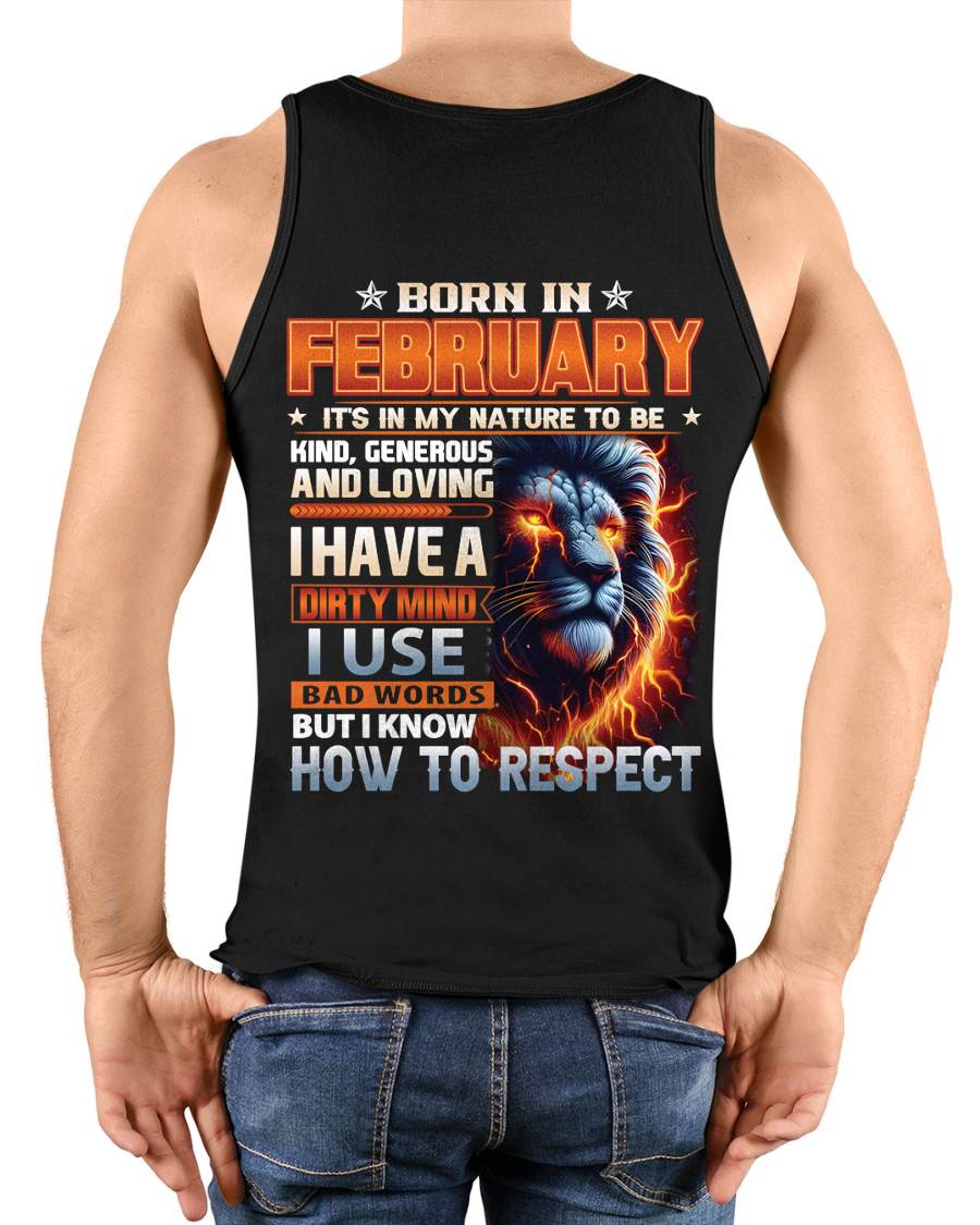 FEBRUARY, I KNOW HOW TO RESPECT – SNOW MALE02 (SKU08-84-02)