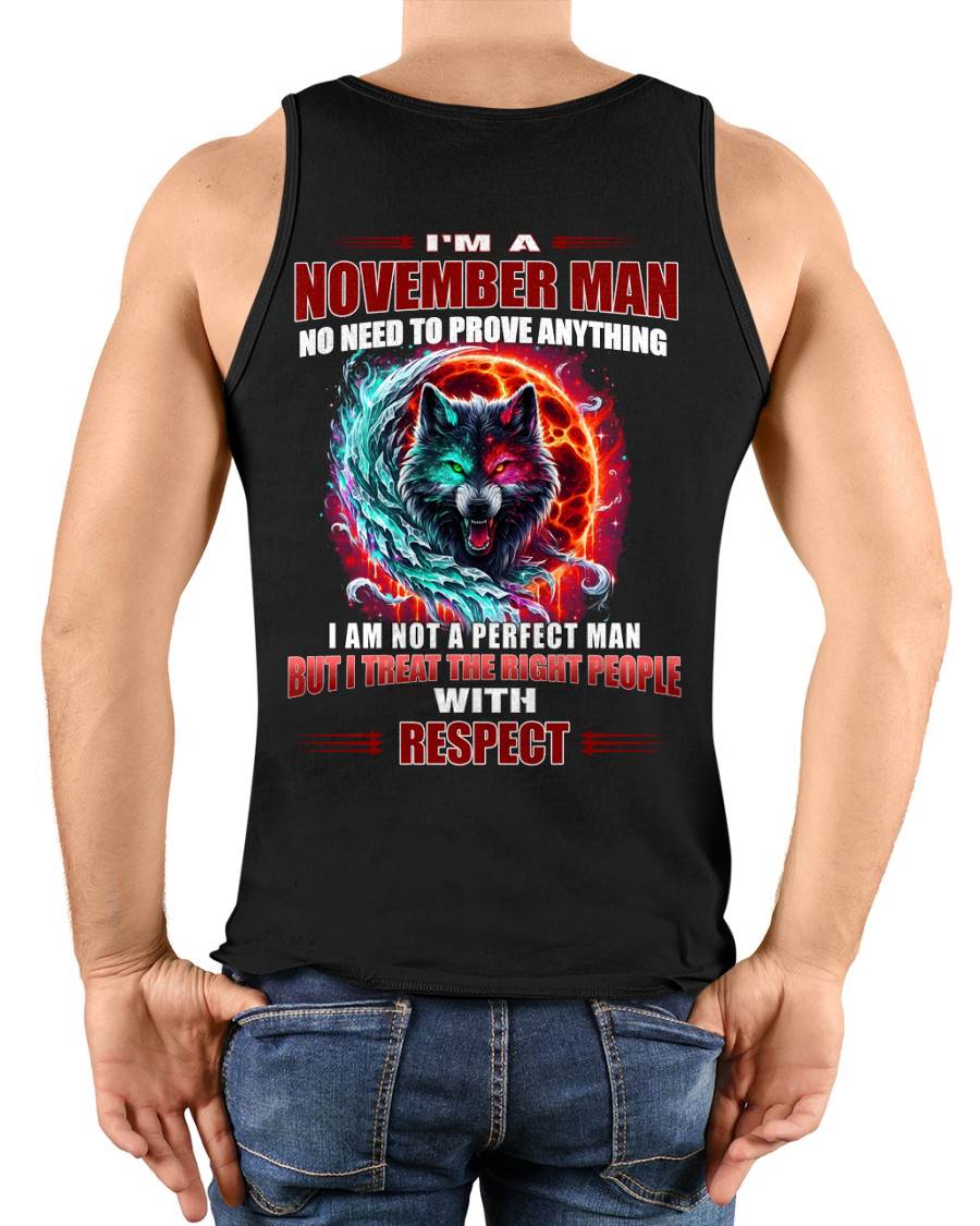 NOVEMBER, I AM NOT A PERFECT MAN – SNOW MALE11 (SKU26T-01-50-11)