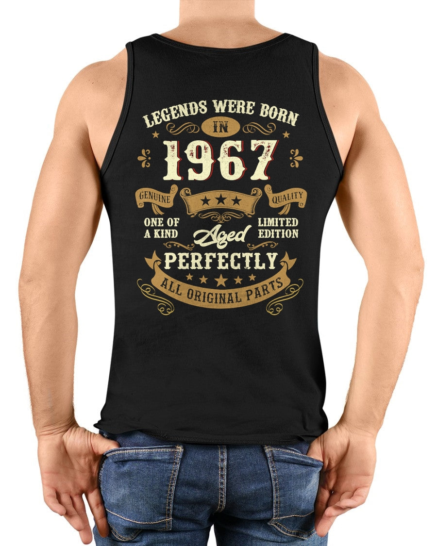 LEGEND WERE BORN IN 1967 - male us1967 (SKU2604-269-1967)