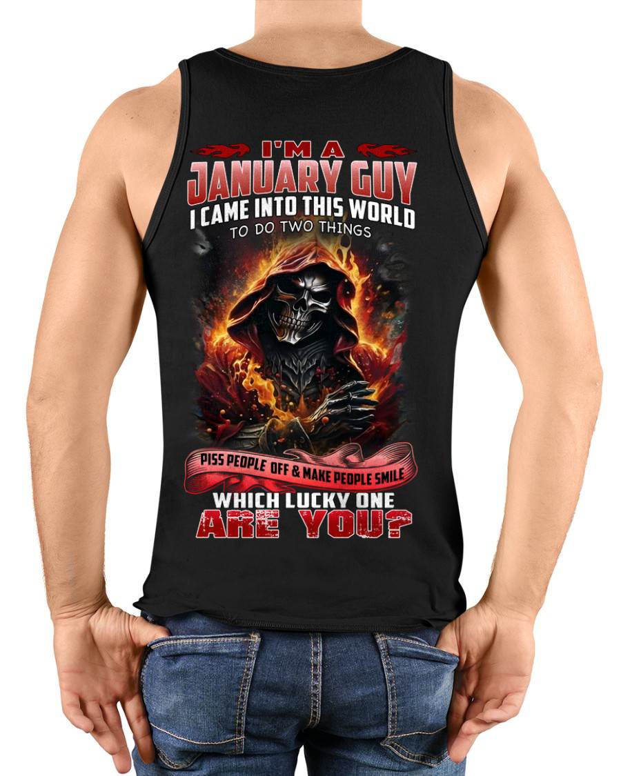 JANUARY, WHICH LUCKY ONE ARE YOU? – SNOW MALE01 (SKU26T-01110-01)