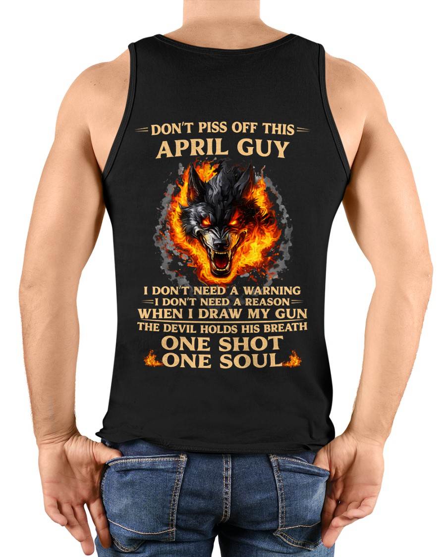 APRIL SHIRT, I DON’T NEED A WARNING - SNOWMALE04 (SKU2604-120-04)