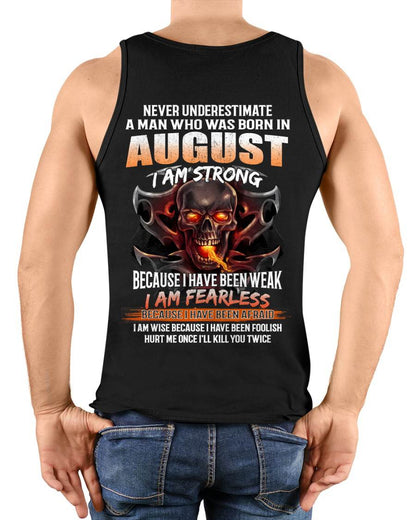 AUGUST SHIRT, I AM FEARLESS – SNOW MALE08 (SKU2602-173-08)