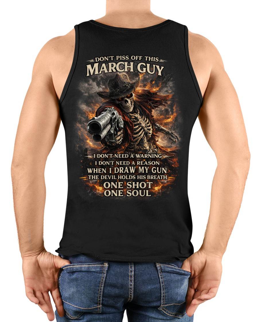 MARCH, DON’T PISS OFF THIS MARCH GUY - SNOW MALE03 (SKU26T-01115-03)