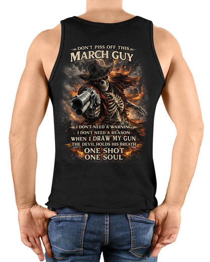 MARCH, DON’T PISS OFF THIS MARCH GUY - SNOW MALE03 (SKU26T-01115-03)