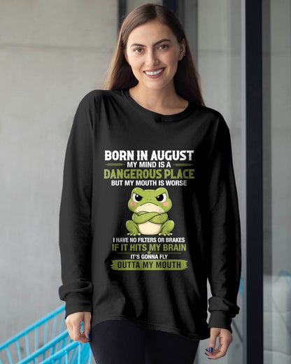 AUGUST SHIRT, MY MIND IS A DANGEROUS PLACE - SNOW08 (SKU2605-116-08)